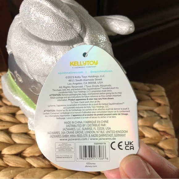 Squishmallows Disney 100 years Limited Edition Tinkerbell in 5”- 6” - Picture 7 of 7